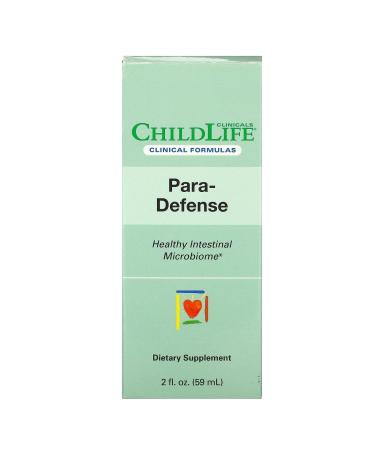 ChildLife Clinicals para-Defense Healthy Intestinal Microbiome 2 fl oz (59 ml)