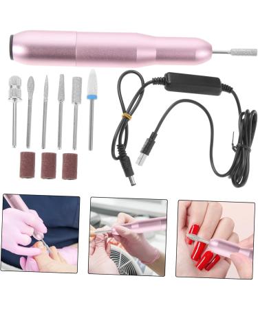 Ipetboom Gel Kit 1 Set Polisher Nail Drill Head Kit De Manicura Small Rig Manicure Tools Nail Supplies Kit De Para U as En Gel Nails Kit Aluminum Alloy Miss Small Drilling Rig Pedicure 11.2X2X2CM Rose Gold - Buy Online on GoSupps.com