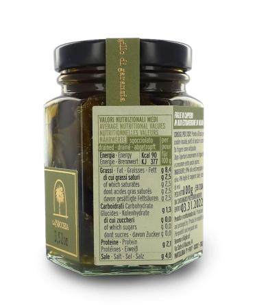 Buy FVLFIL Caper Leaves in Extra Virgin Olive Oil 100g - Authentic Gourmet Specialty for International Shipping - Buy Online on GoSupps.com