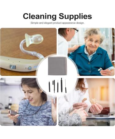 UKCOCO Universal Ear Cleaner Kit | Practical PVC Cleaning Tools for Headphones & Hearing Aids - Buy Online on GoSupps.com