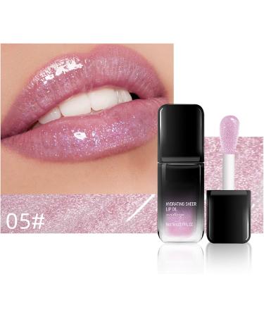  Generisch Lip Gloss | Moisturizing Lip Balm Glossy Lipstick 5ml Nourishing Care Against Dryness for Women Girls Evening Leisure - Buy Online on GoSupps.com