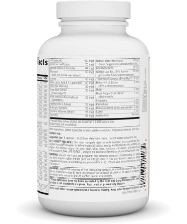 Source Naturals Life Force Multiple Energy Activator*, 180 Capsules 180 Count (Pack of 1) - Buy Online on GoSupps.com