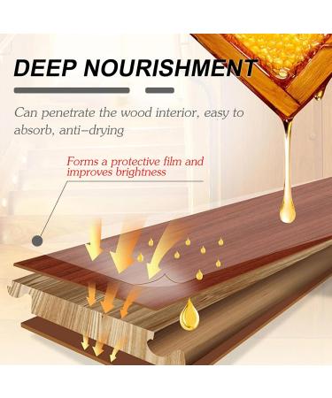 Bees Wax Cleaner Agent | 85g Natural Furniture Polish Agent Protective Wood Cleaner Spray Multifunctional Furniture Polish for Wood Multisurface Fingerprints Utoya - Buy Online on GoSupps.com