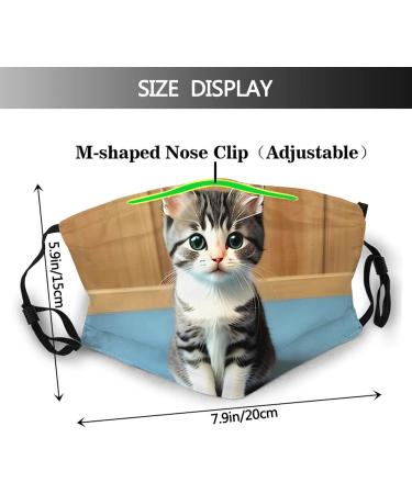 Zyvia 5-Layer Pleated Dust Masks for Bedroom & Kittens | Activated Carbon Filter Adjustable Soft & Breathable - Pack of 10 - Buy Online on GoSupps.com