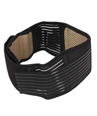 AllRight Sports Neoprene Lumbar Back Brace Magnetic Back Brace Heat Belt for Strong Compression M