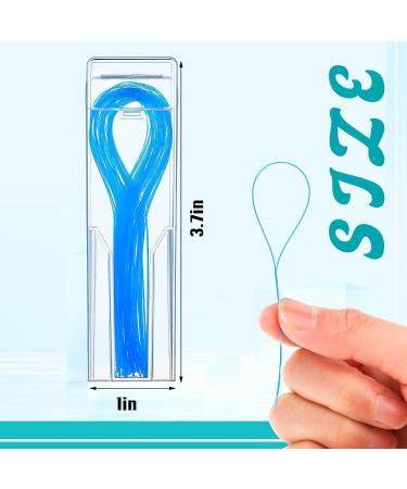 1000 Pcs Dental Floss Threaders for Braces and Implants | Multifunctional Nylon Loop Design | Pack of 20 (Blue) - Best for Oral Care - Buy Online on GoSupps.com
