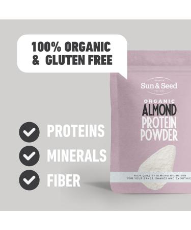 Sun & Seed Poudre de prot ine d'amande bio - Buy Online on GoSupps.com