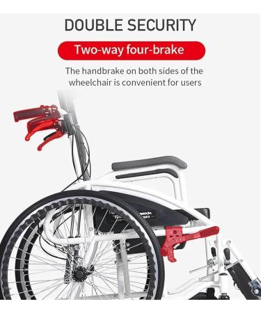 Wheelchair Recliner Folding and Lightweight Portable Transport Wheelchair with High Back Removable Headrest 180 Travel Wheelchair for Elderly and Disabled - Buy Online on GoSupps.com