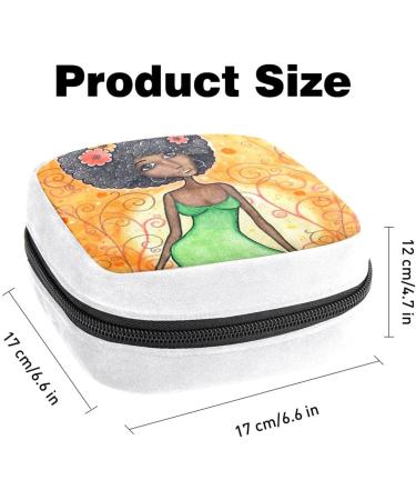 GIAPB African Tribal Art Sanitary Napkin Storage Bag - Period Tampon Makeup Pad Pouch Color363 - Buy Online on GoSupps.com