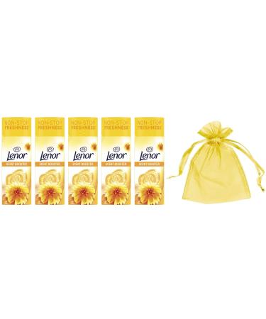 Lenor Laundry Perfume in-Wash Scent Booster Beads 176gr Summer Breeze Scent 5Pk + Our Gift for You: Organza Bag Size: 9 x 7 x 0.1 cm - Buy Online on GoSupps.com