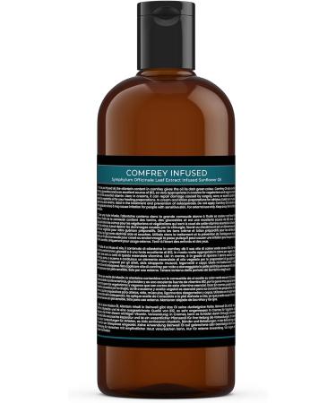 Mystic Moments Comfrey Infused Oil 500ml - Symphytum officinale | 100% Pure & Natural - Buy Online on GoSupps.com
