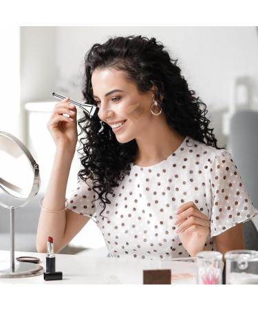 Flat Brush 5.4'' Flat Makeup Brush Thin Blade Liquid Brush Soft Bristles Contour Brush Concealer Brush for Streak-Free Coverage Natural Finish Liquid Brush - Buy Online on GoSupps.com