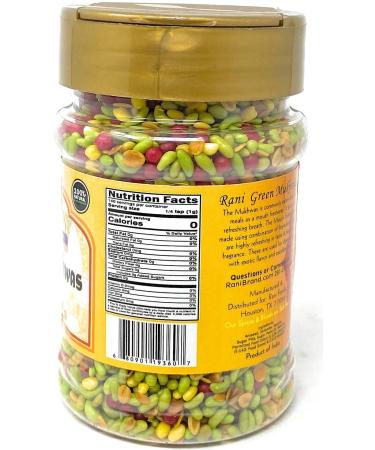 Rani Green Mukhwas (Special Digestive Treat) 3.9oz (140g) PET Jar Indian After Meal Digestive Treat | Vegan | Gluten Friendly | Non-GMO | Indian Origin Green Mukhwas 140 g (Pack of 1) - Buy Online on GoSupps.com
