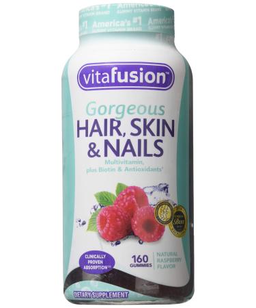 Vita Fusion Vita Fusion Dietary Supplement Multivitamin For Hair Skin & Nails 160 Count 160 Count (Pack of 1)
