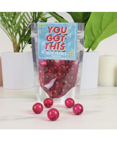 Gift Republic Bath Pearls 20-Pack - Peach Scent, Multicoloured - You Got This - Buy Online on GoSupps.com