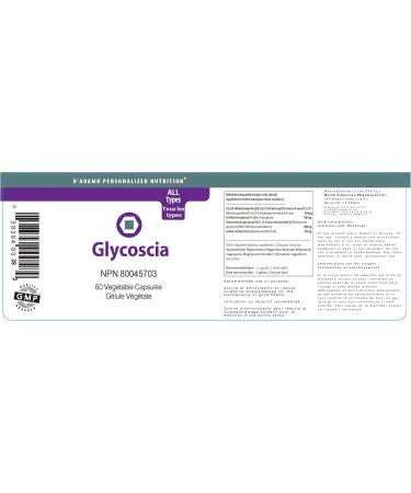 D'Adamo Blood Type Diet Glycoscia All Types -- 60 Capsules by D'Adamo - Buy Online on GoSupps.com