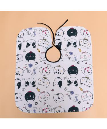 Minkissy Children's Cartoon Haircut Cap - Waterproof Salon Apron & Eat Bib - Fun & Stylish Kids Hairdresser Accessories - Buy Online on GoSupps.com