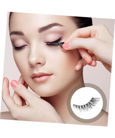 POPETPOP 5 Pairs eyelashes natural look eyelashes make up false lashes transparent stem fox end of eye lashes in bulk eye lash strip cosmetics artificial fiber lengthen set Fake eyelashes - Buy Online on GoSupps.com