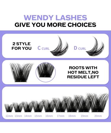 Premium Eyelash Extension Set - Cluster Lashes for DIY Lash Application | Long-lasting Lash Bond & Hold - Buy Online on GoSupps.com