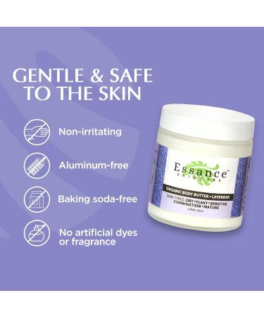 Organic Lavender Body Butter - Nourishing Moisturizer for Healthy Skin | Shop Internationally - Buy Online on GoSupps.com