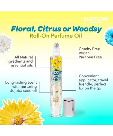 Blossom Roll on Perfume for Women Alcohol Free Rollerball Perfume Oil with Essential Oils Infused with Real Flowers Made in USA 0.20oz (Vanilla Amber) Vanilla Orchid Vanilla Orchid 0.2 Fl Oz (Pack of 1) - Buy Online on GoSupps.com