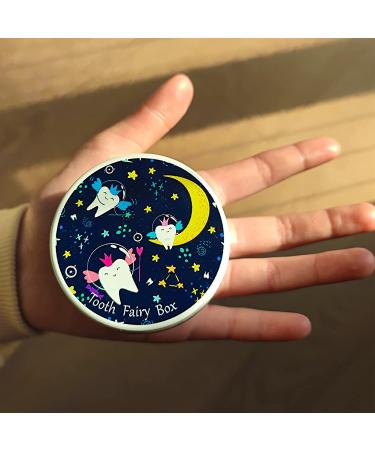 Baby Tooth Fairy Box for Boys and Girls - Blue Kids Toothfairy Organizer - Buy Online on GoSupps.com
