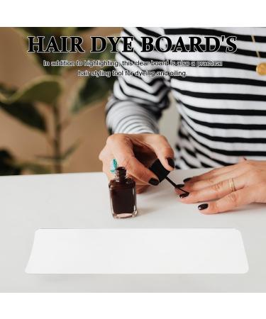 Zerodeko Planche Transparente de Mise en vidence pour Coloration Cheveux Outil Coiffure Multifonction PC R sistant Application Pr cise et Facile pour Salon et Usage D butant - Buy Online on GoSupps.com