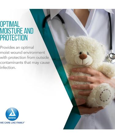 Dynarex DynaGuard Waterproof Dressings - Sterile 6x6 Four-Layer Composite Dressing | Optimal Moist Environment | Case of 120 (12 Boxes of 10) - International Shipping Available - Buy Online on GoSupps.com