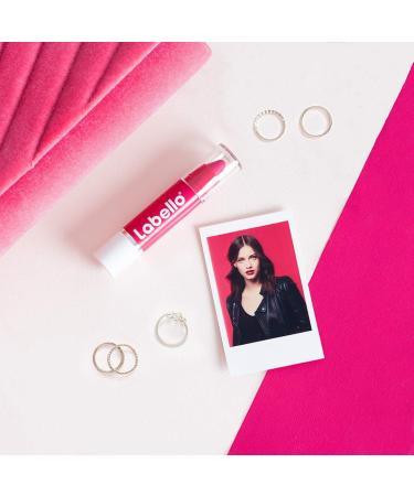 Nivea Labello Lips2Kß Color Lip Balm in 3pack 3 x 3 g lip care with intense color lipstick with real Labello care hot pink - Buy Online on GoSupps.com