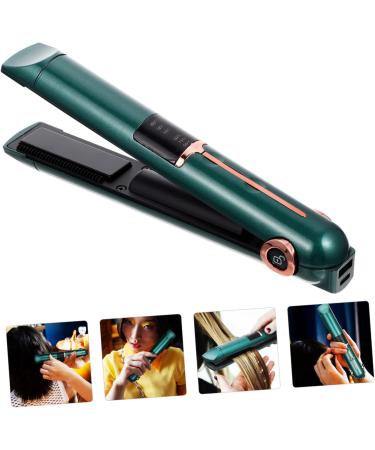 OHPHCALL 3pcs Curling Iron Mini Hair Straightener Travel Curling Wand Hair Curler Abs Green 21X4X3.5CMx3pcs Greenx3pcs - Buy Online on GoSupps.com