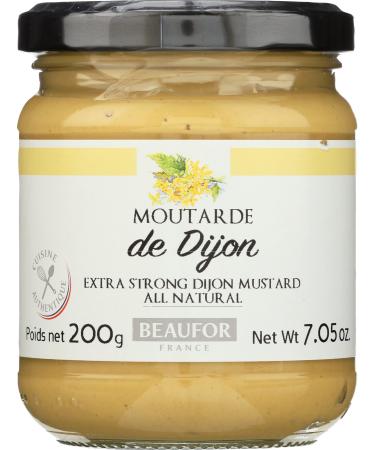 Beaufor, Mustard Dijon Extra Strong, 7.05 Ounce