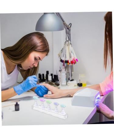 2 Sets Nail Holder Fingernail Display Stands Nail Tip Practice Holder Nail Art Practice Stands Nail Practice Stands Nail Stand Nail Practice Holder Acrylic Checkerboard Crystal - Buy Online on GoSupps.com