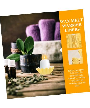 Warmhm 50 Waxed Cardboard Cup Inserts for Candle Making - PET-Coated 9x9x8cm Ideal for Melting Furnaces - Buy Online on GoSupps.com