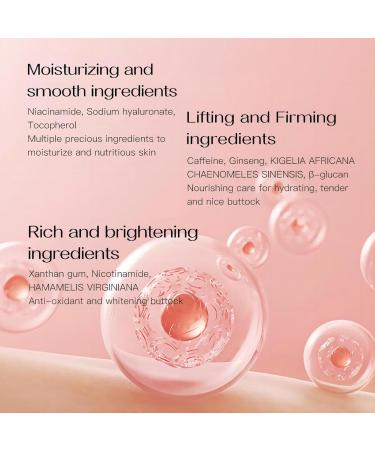 Butt Lifting Cream Buttock Firming Massage Cream Moisturizes Buttock Skin Tightens Buttock Muscles and Shapes Plump Buttocks 60g - Buy Online on GoSupps.com
