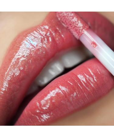 REINA REBELDE Virgencita Lip Brilliance - Light Pink High Shine Lip Gloss | Long-Lasting Moisturizing Non-Sticky & Cruelty-Free - Buy Online on GoSupps.com