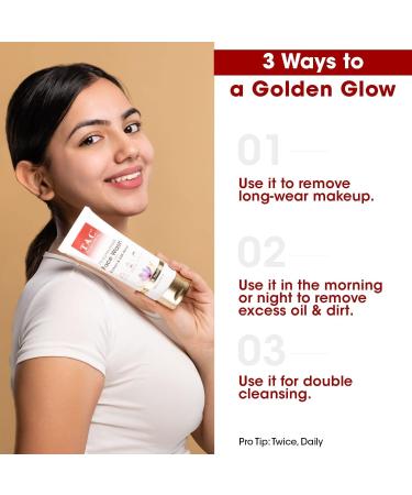 Buy The Ayurveda Co. 7% Kumkumadi Face Wash - Glowing Skin Cleanser with Saffron | 100ml for All Skin Types - International Shipping Available - Buy Online on GoSupps.com