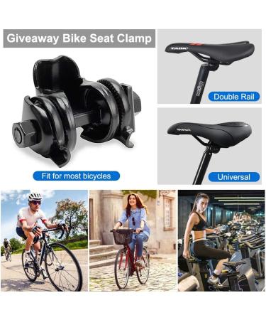 Comfortable Bike Seat for Men and Women | Soft Cushion | Universal Fit for Exercise & Outdoor Bikes - Black - Buy Online on GoSupps.com