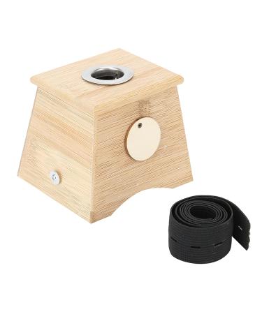 Single Hole Bamboo Moxibustion Box - Moxa Roll Stick Holder & Moxibustion Tool for Pain Relief | International Shipping - Buy Online on GoSupps.com