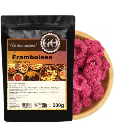 LA PLANTIGO Freeze-dried raspberries 250g - LA PLANTIGO