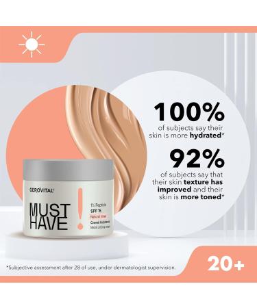 Farmec SA DD Hydratating Cremes by 1 Peptiden and SPF 15 Vitamin E DD Cremes Daily Defense Uniforms Protected and Tonic Huid 50 ml Grovidal Must Have - Buy Online on GoSupps.com