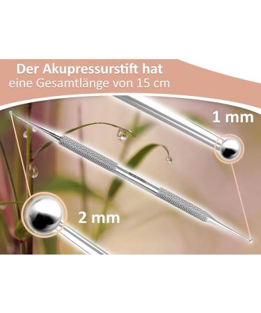 Acupressure Pen - 1/2 mm Acupuncture Massage Sticks | Deuser Sticks for Pain Relief & Relaxation | International Shipping Available - Buy Online on GoSupps.com