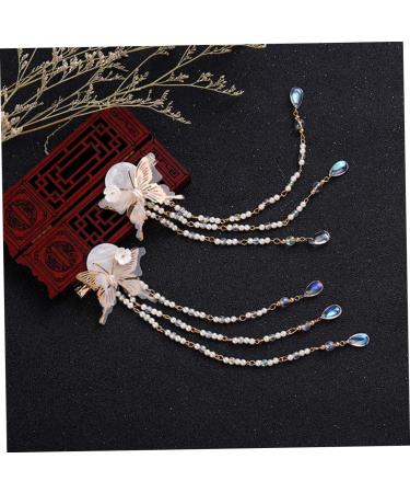 Angoily 3 Pairs Butterfly Tassel Hair Clip Minimalist Hair Barrettes Womens Accessories Japandi Decor Metal Tree Branch Clips Hanfu Headdress Hanfu Hair China Alloy Chinese Style Child - Buy Online on GoSupps.com