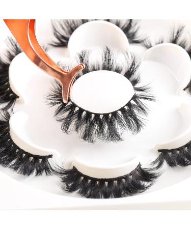 BEFACL Fluffy False Eyelashes 18mm 20mm 6D Mink Lashes Natural Look Pack - BF02 - Buy Online on GoSupps.com