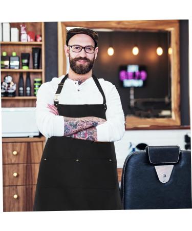 Ipetboom Barber Apron Kitchen Apron Mens Apron Serving Apron Polyester Apron Grill Aprons for Gardener Pocket Apron Overalls for Men Cafe Aprons Fabric Women's Kitchen Supplies Milk Tea - Buy Online on GoSupps.com