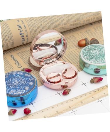 Solustrie Travel Case for Contact Lenses - Complete Lens Holder Kit with Tweezers & Invisible Container - Buy Online on GoSupps.com