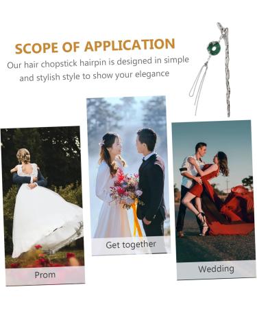 SOLUSTRE Hairpin Hair Barrettes for Women Japanese Hair Bun Sticks Rhinestone Barrettes for Women Handmade Hair Accessories Hair Clip Hair Bun Chopstick Twine Zinc Alloy Rhinestones Miss - Buy Online on GoSupps.com