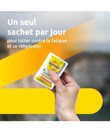 Supradyn Magnesium and Potassium Multivitamin Dietary Supplement with Vitamins B C and Minerals Fatigue Support for Athletes 60 Effervescent Sachets Sugar Free Orange Taste - Buy Online on GoSupps.com