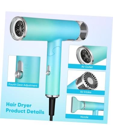 Healeved Foldable Hair Dryer Hair Dryers for Women Travel Hairdryer Foldable Hair Care Shell Material - Buy Online on GoSupps.com