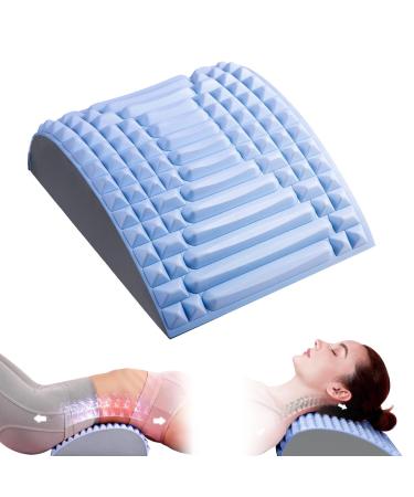 Massage back and neck stretcher align neck and back extensor refresh back extension and neck stretcher 2 in 1 align back extensor Neuleben Neck & Back Stretcher for Pain Relief Nakedknacker Blue - Buy Online on GoSupps.com
