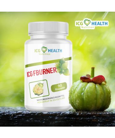 ICG Health Nutrition FBURNER | Garcinia Cambogia Extract | Weight Loss Supplement - 90 Capsules - Buy Online on GoSupps.com